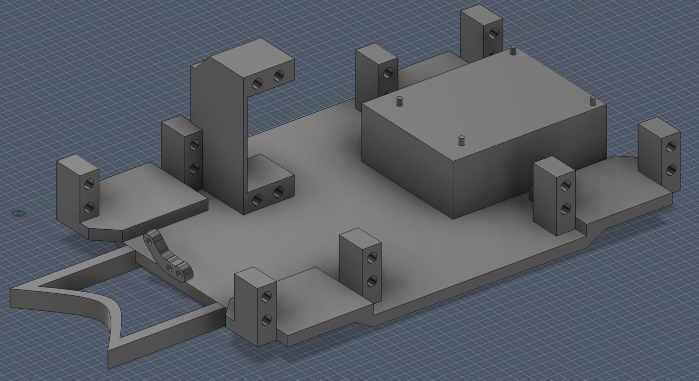 V2 chassis CAD